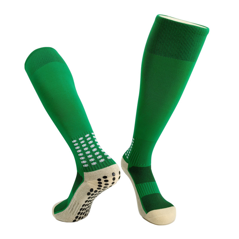 Thickened Anti-wear Breathable Sports Training Adult Socks Football Knee High Anti-slip Rubber Point